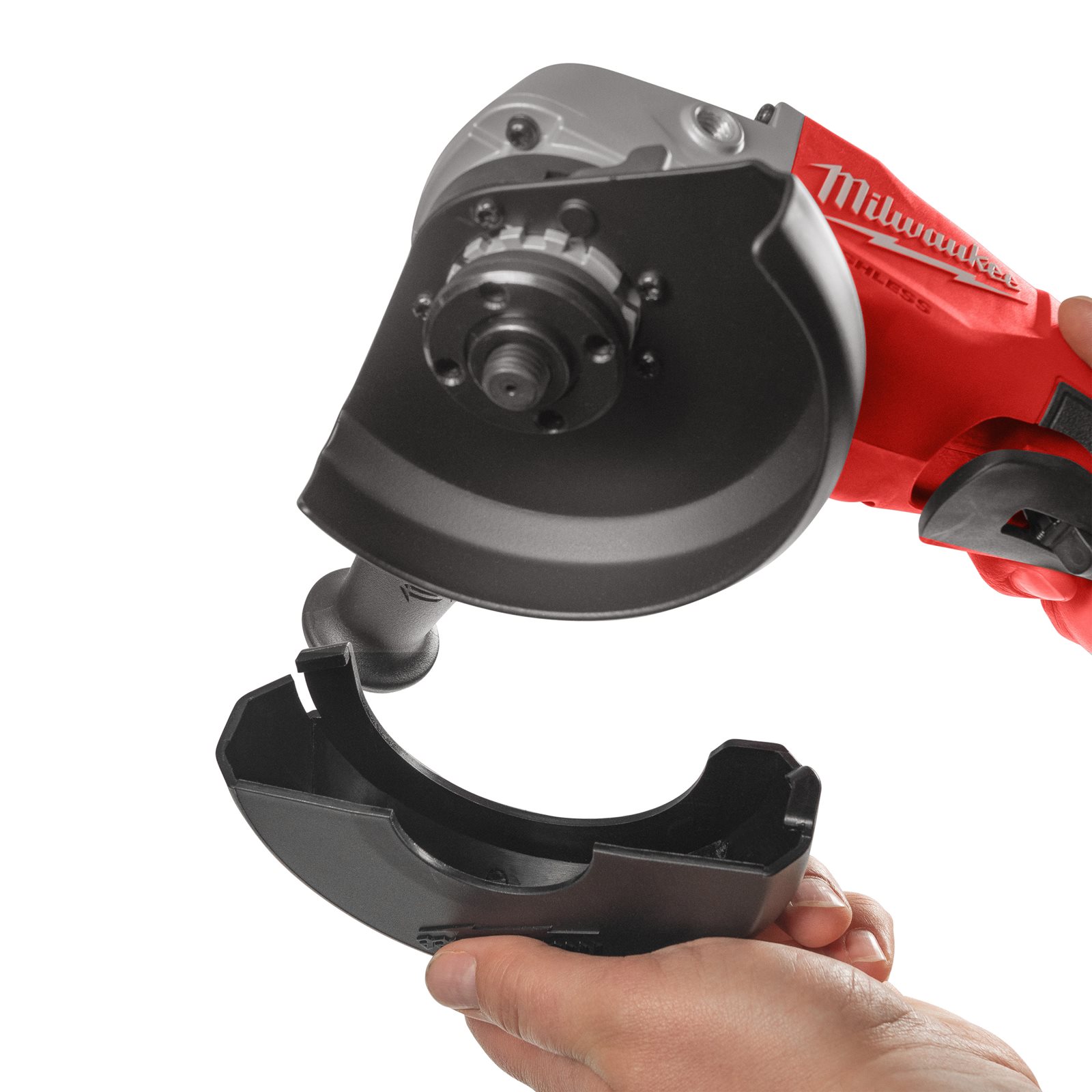 Polizor unghiular fără perii 115 mm M18 cu comutator tip clapetă Milwaukee M18 BLSAG115XPD-0 - detaliu 1