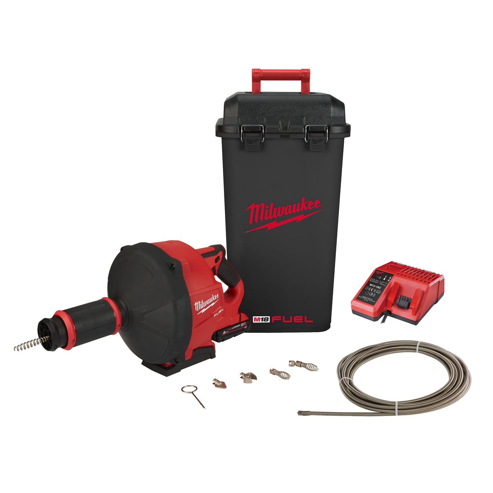 Mașină desfundat țevi M18 FUEL - alimentare 10 mm Milwaukee M18 FDCPF10-201C - imagine 3
