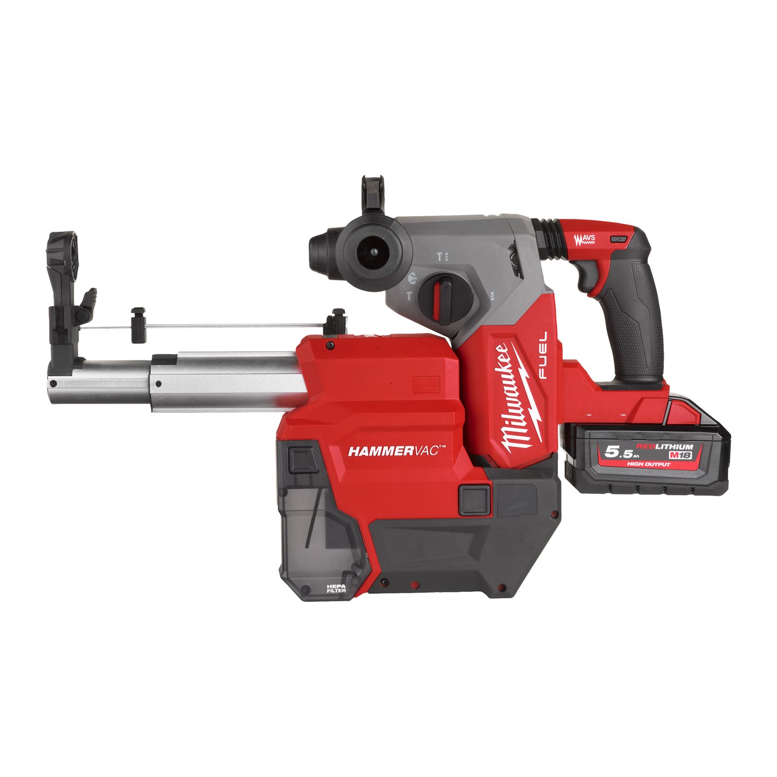 Extractor praf M18 FUEL AUTOPULSE pentru ciocanele rotopercutoare SDS-plus 26 mm Milwaukee M18 FDDEXL-0 - imagine 3