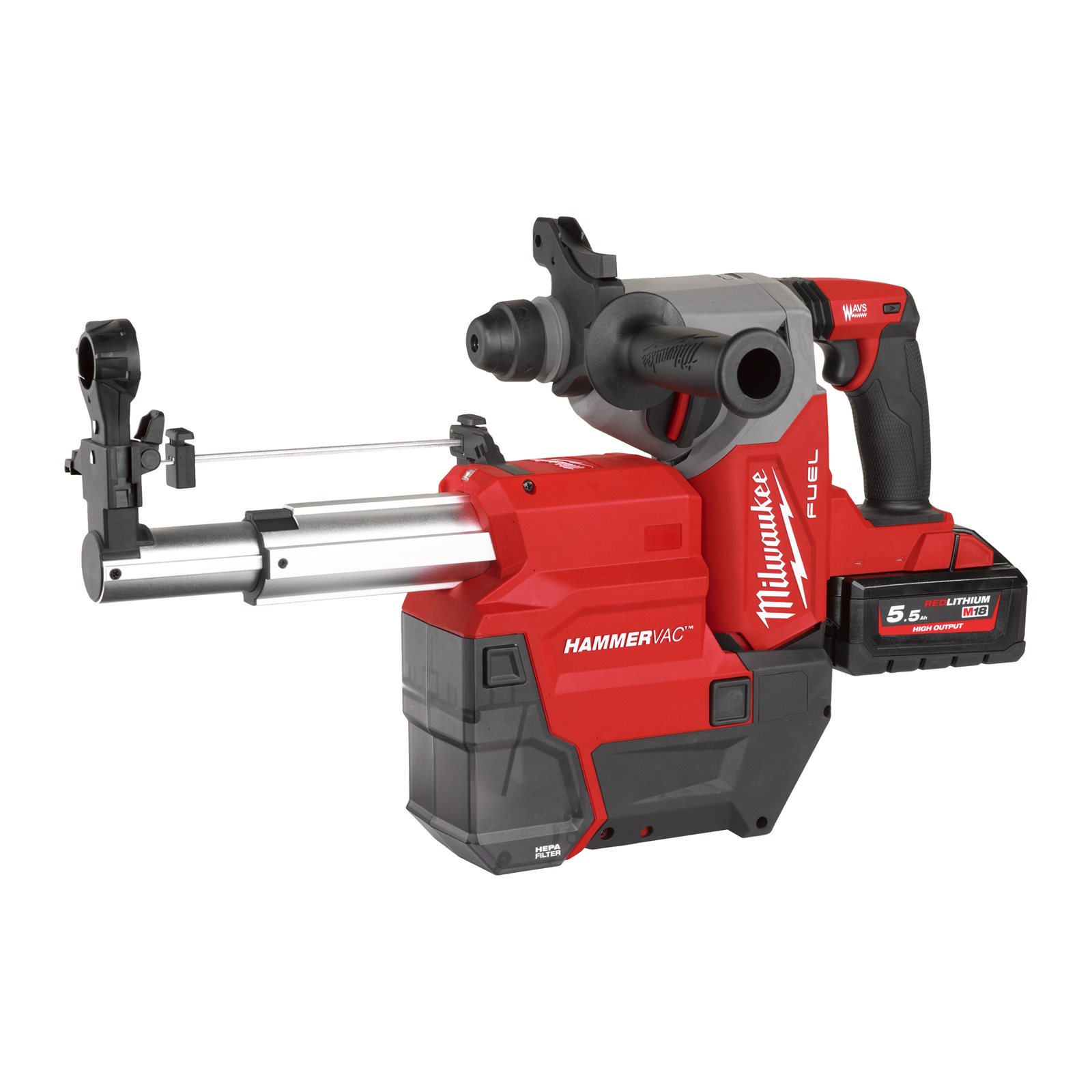 Extractor praf M18 FUEL AUTOPULSE pentru ciocanele rotopercutoare SDS-plus 26 mm Milwaukee M18 FDDEXL-0 - imagine 4