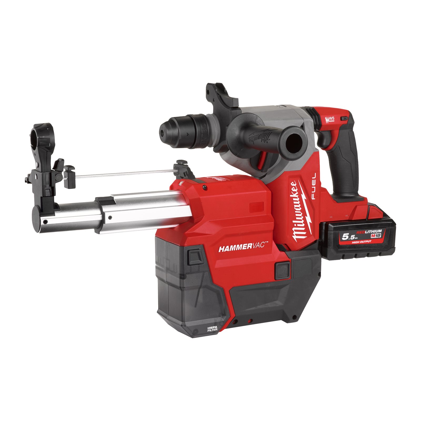 Extractor praf M18 FUEL AUTOPULSE pentru ciocanele rotopercutoare SDS-plus 26 mm Milwaukee M18 FDDEXL-0 - imagine 6