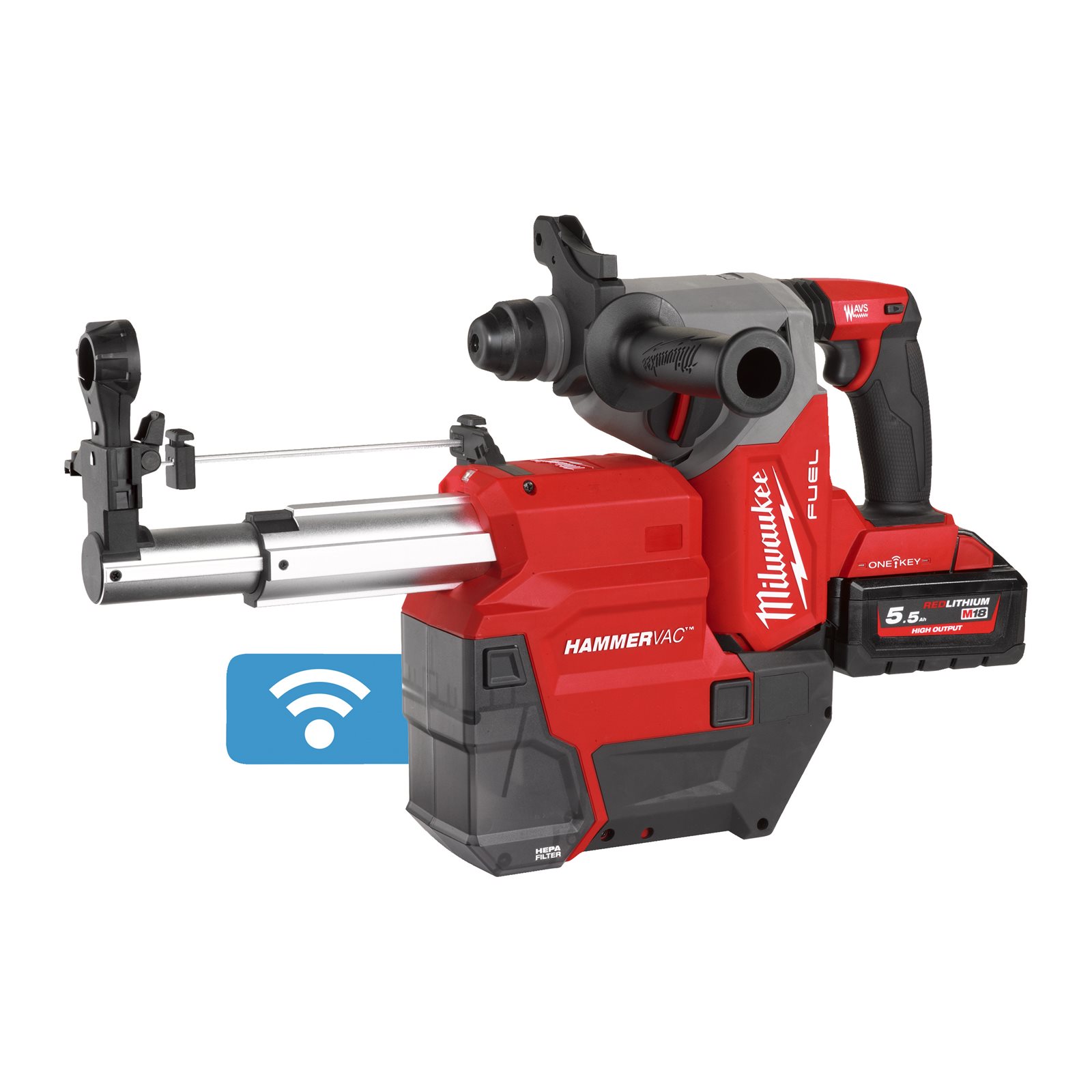 Extractor praf M18 FUEL AUTOPULSE pentru ciocanele rotopercutoare SDS-plus 26 mm Milwaukee M18 FDDEXL-0 - imagine 8