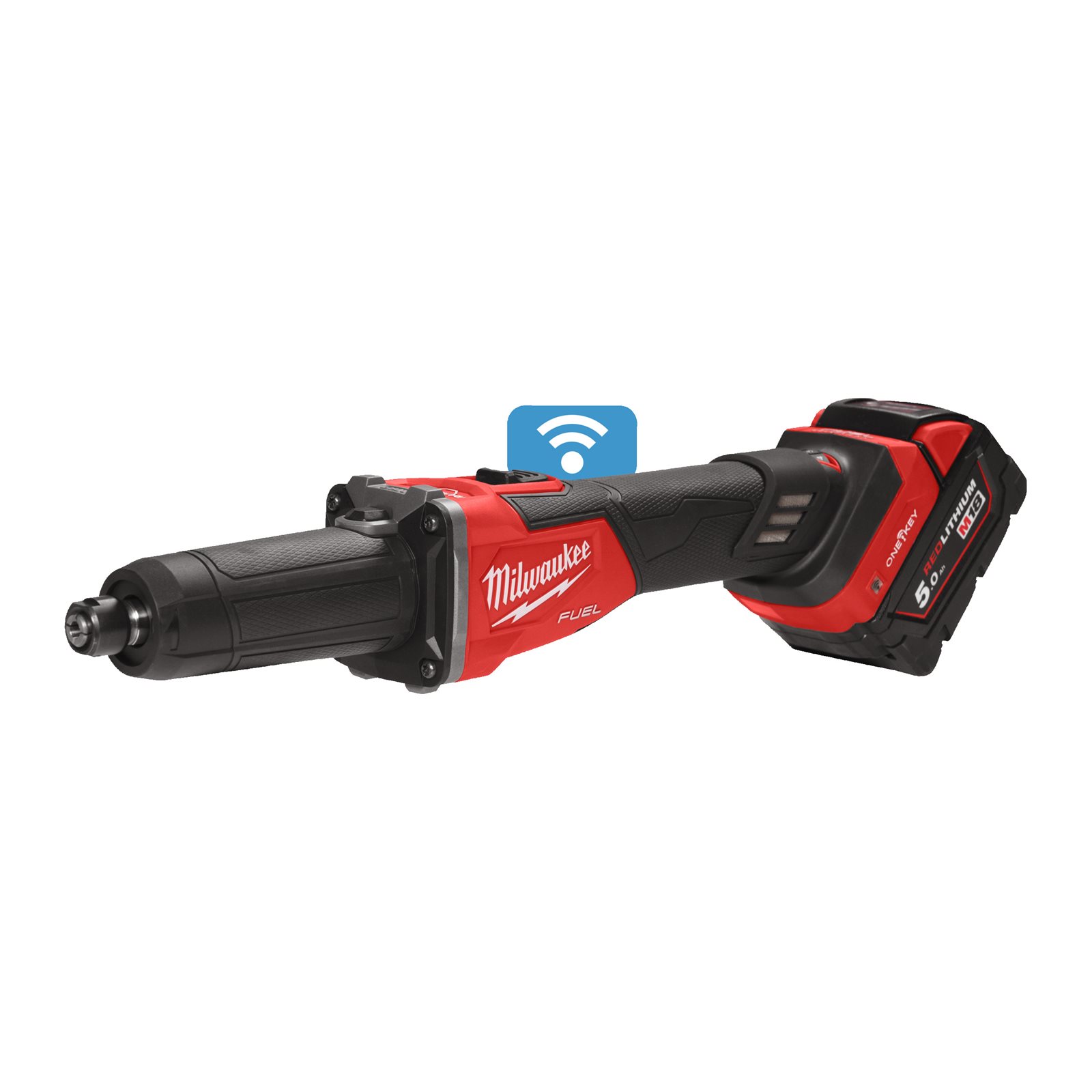 Polizor drept M18 FUEL ONE-KEY cu viteză variabilă și comutator glisant Milwaukee M18 FDGROVB-502X 4933480956 - imagine 2