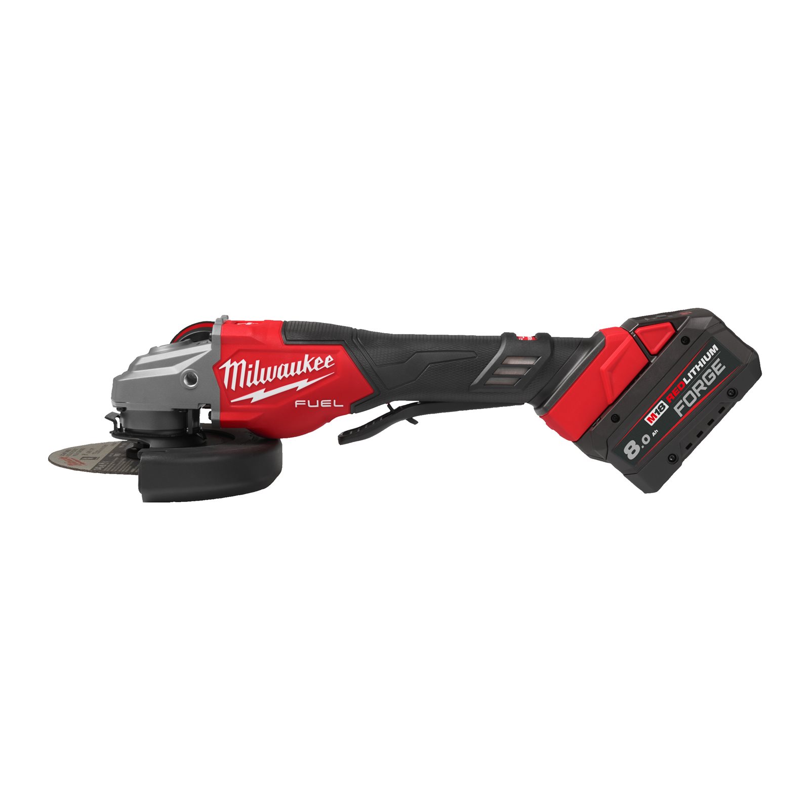 Polizor unghiular de înaltă performanță cu frânare rapidă și comutator tip clapetă M18 FUEL 125 mm Milwaukee M18 FHSAG125XPDB2-802X 4933493418 - imagine 2