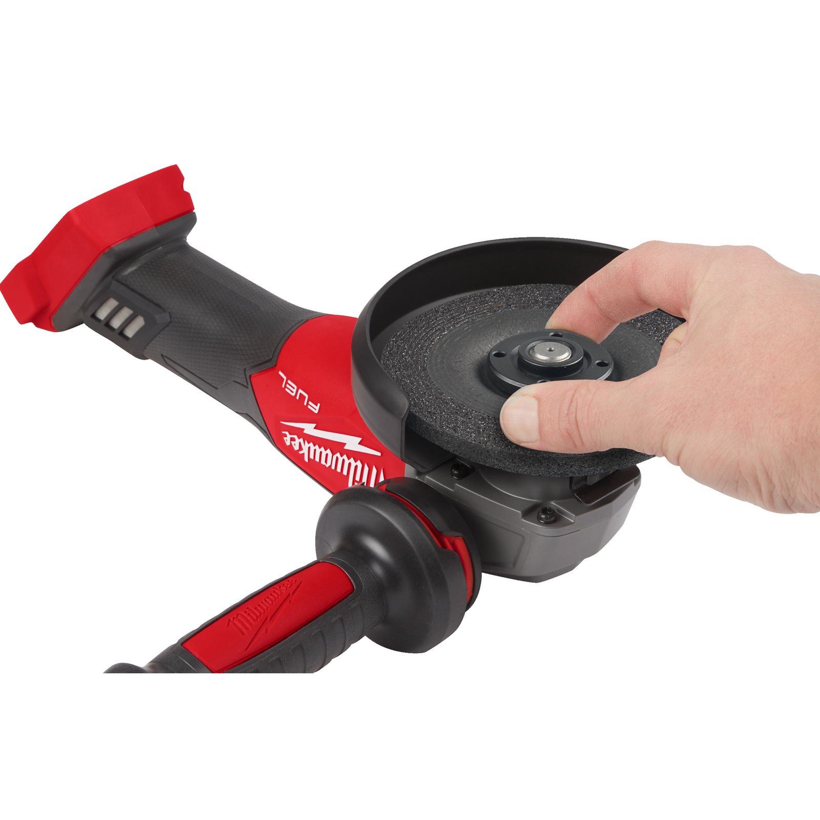Polizor unghiular 115 mm cu comutator culisant M18 FUEL Milwaukee M18 FSAG115X-0 - detaliu 1