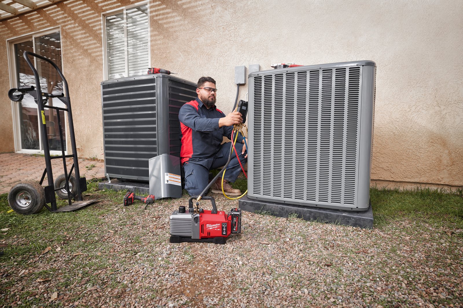 Pompă de vacuum M18 FUEL 5 CFM Milwaukee M18 FVP5-0 - in utilizare 5