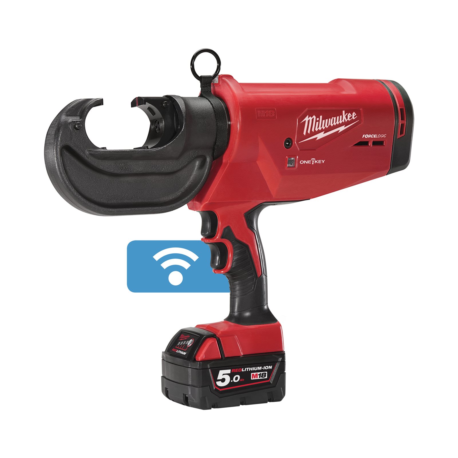 Presă hidraulică pentru cabluri 109 kN M18 FORCE LOGIC Milwaukee M18 HCCT109/42-522C - imagine 2