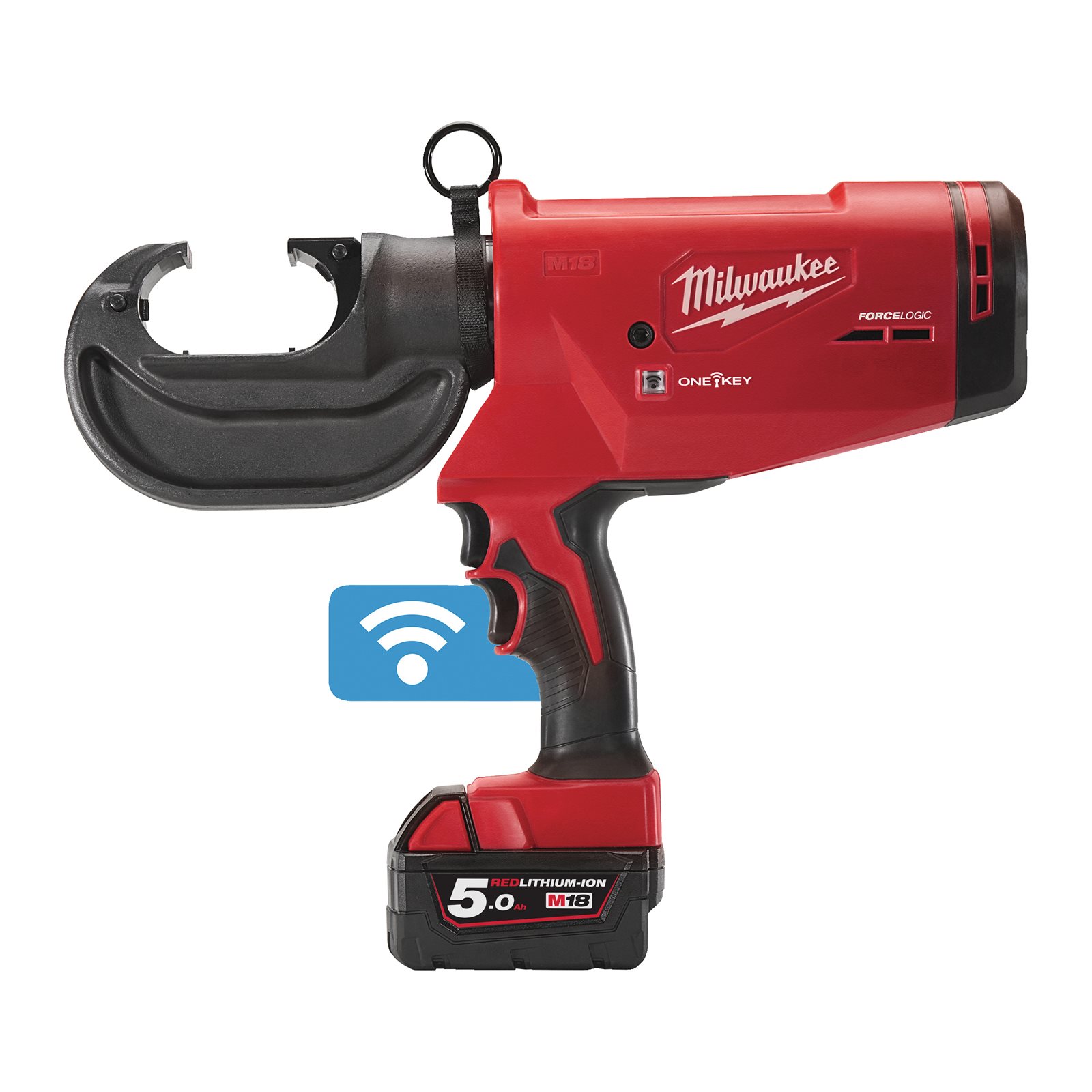 Presă hidraulică pentru cabluri 109 kN M18 FORCE LOGIC Milwaukee M18 HCCT109/42-522C - imagine 3
