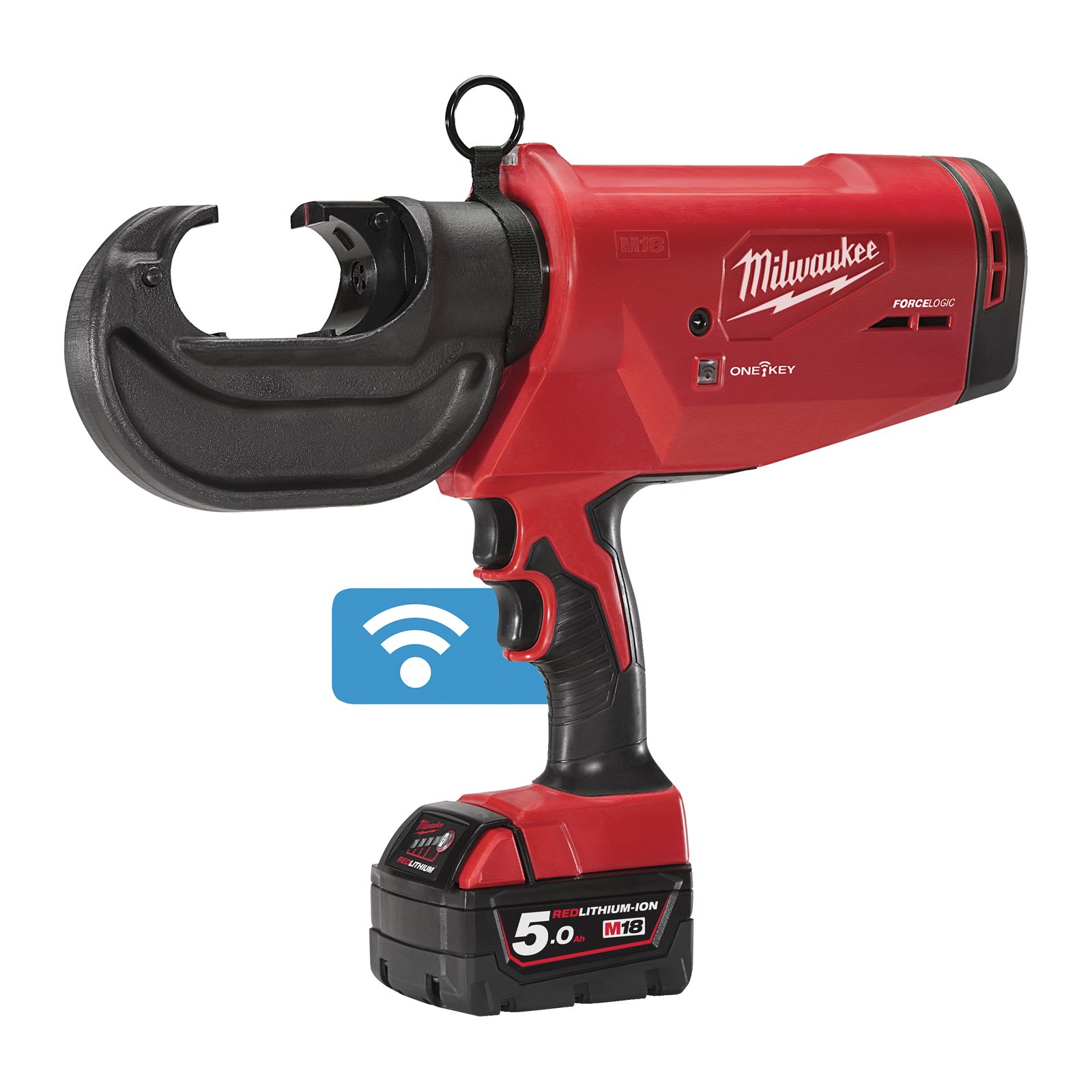 Presă hidraulică pentru cabluri 109 kN M18 FORCE LOGIC Milwaukee M18 HCCT109/42-522C - imagine 4