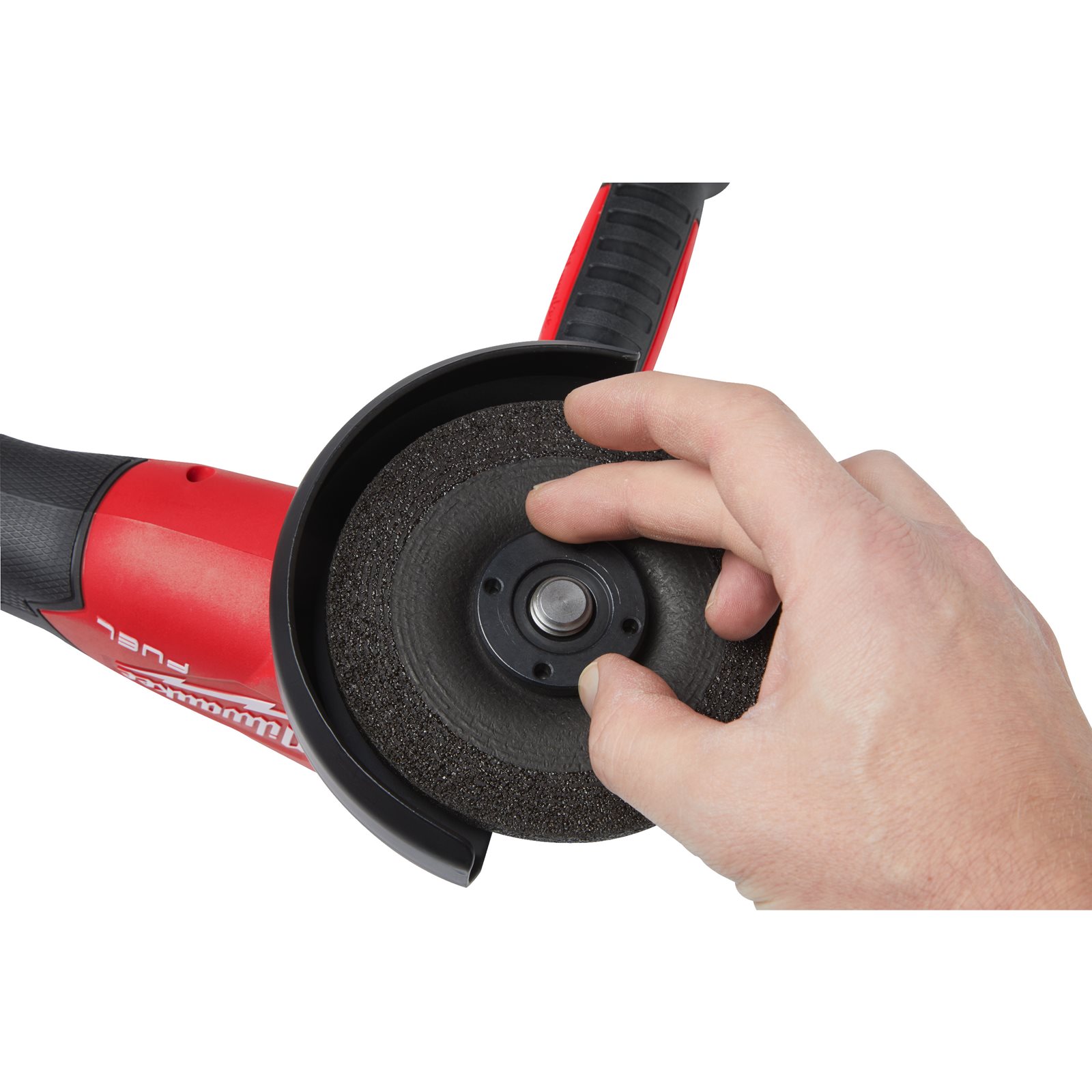 Polizor unghiular 125 mm cu frânare și comutator culisant M18 FUEL ONE-KEY Milwaukee M18 ONEFSAG125XB-0X - detaliu 2