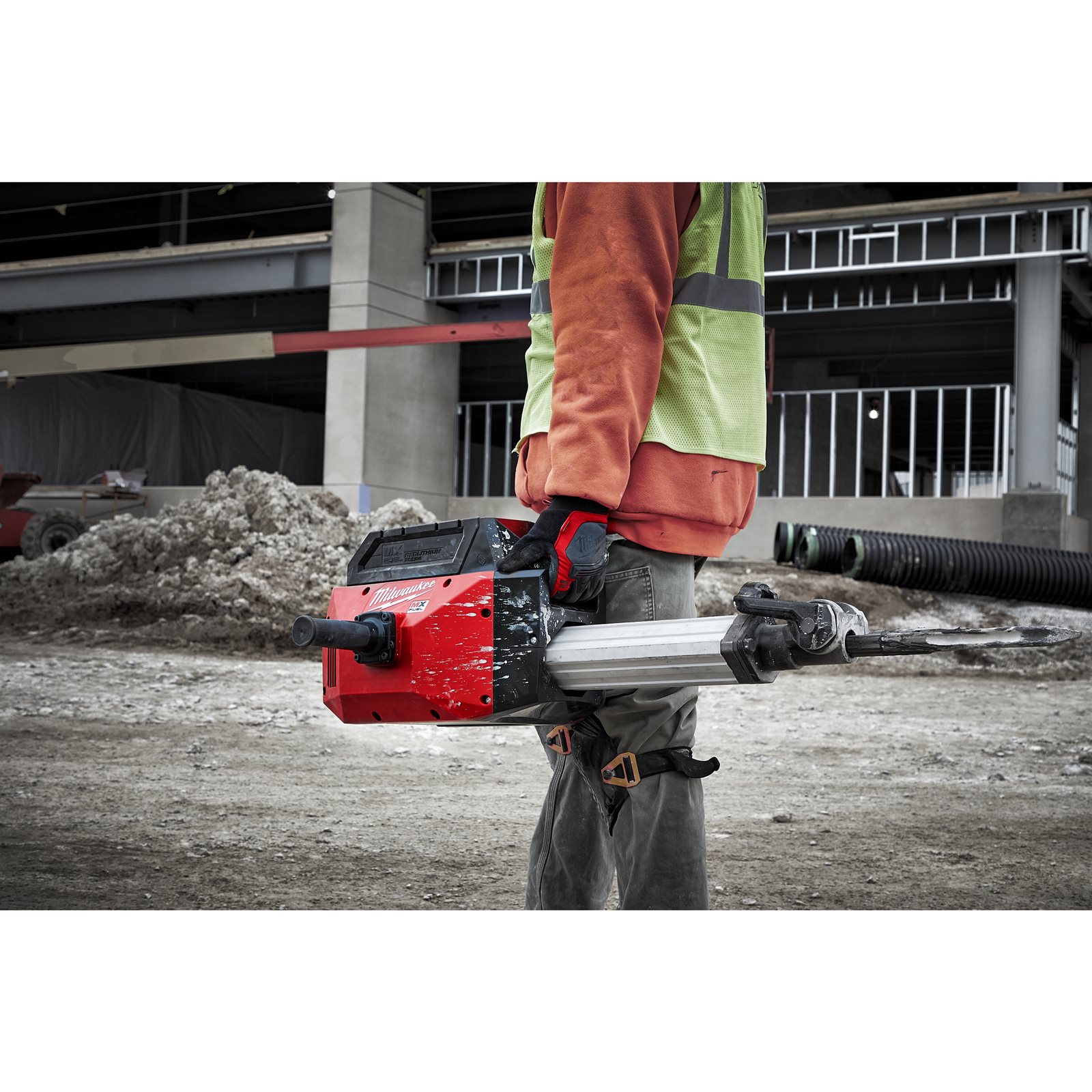 Ciocan demolator 28 mm Hex clasa 25 kg MX FUEL Milwaukee MXF DH2528H-602 - detaliu 1