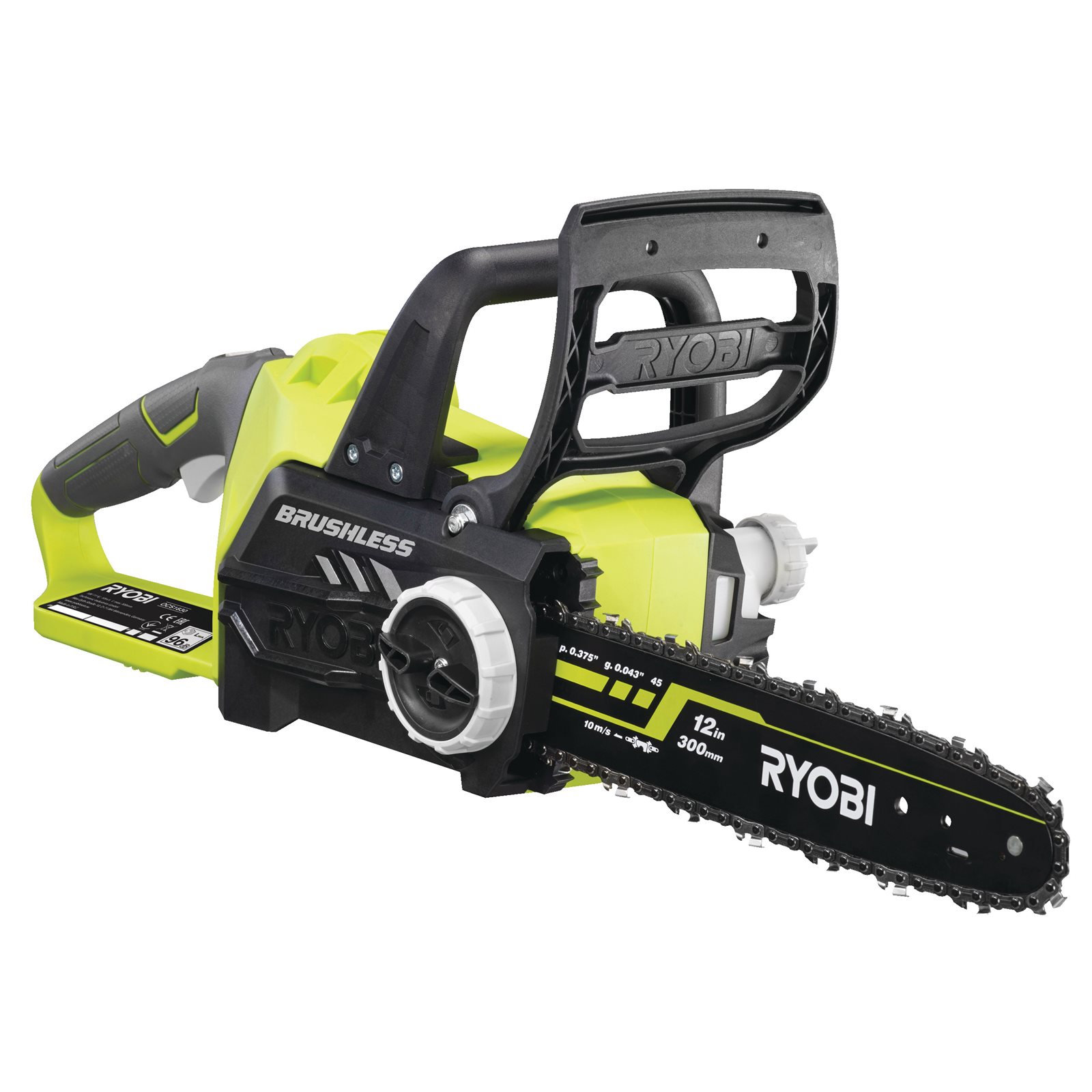 Fierăstrău cu lanț 18V ONE+, motor fără perii, bară 30cm Ryobi OCS1830 - imagine 2