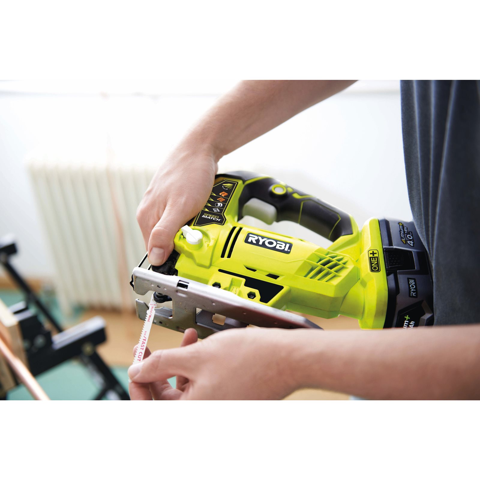 Fierăstrău pendular 18V ONE+ Ryobi R18JS-0 - in utilizare 6
