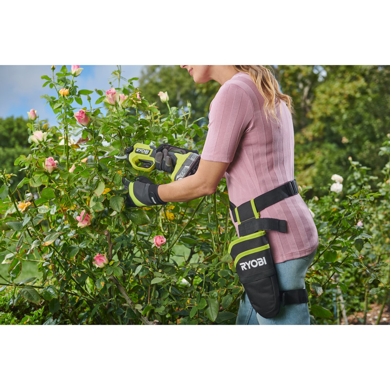 Toc pentru foarfece Ryobi RAC316 - in utilizare 1
