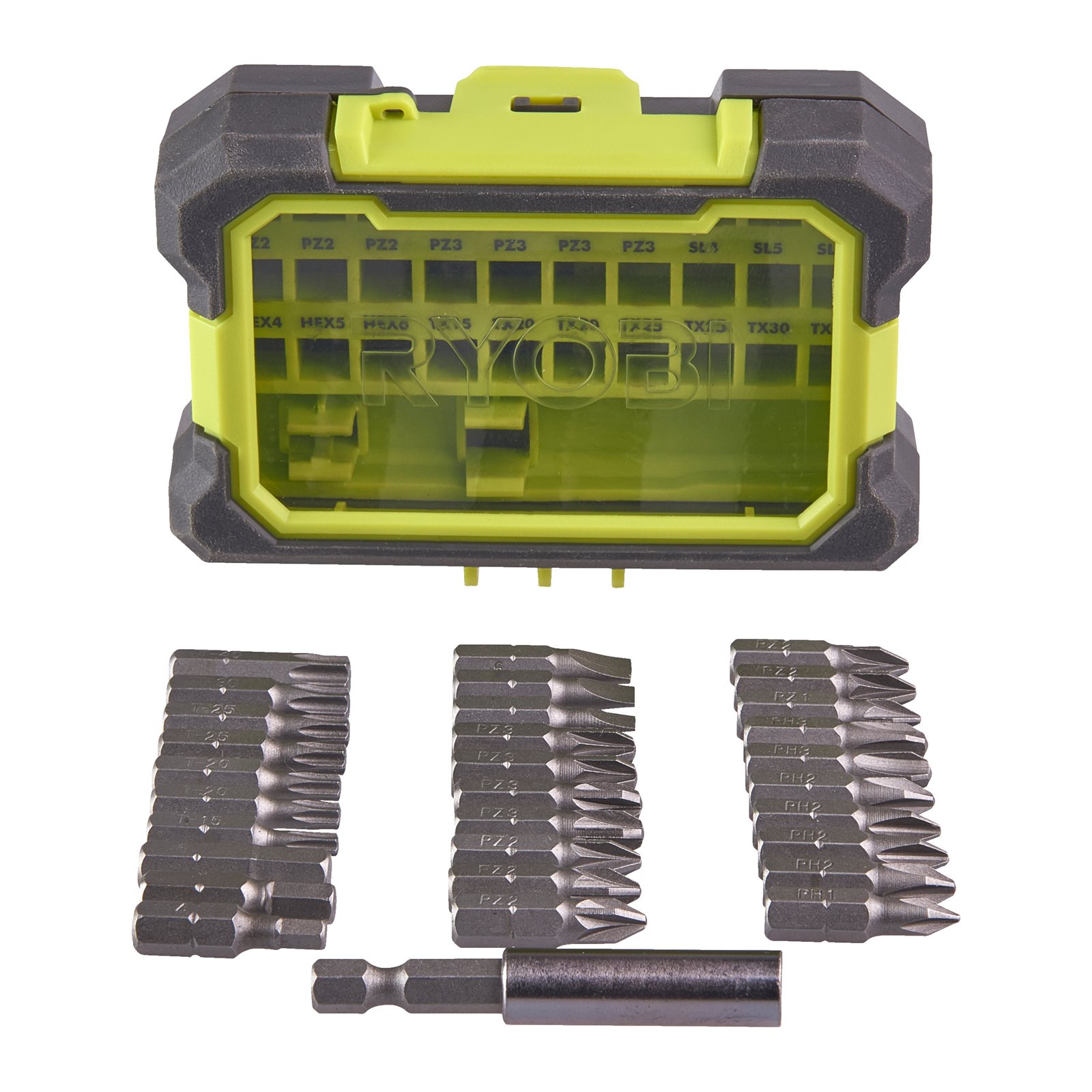 Set mix de șurubelnițe de 31 de piese Ryobi RAK31MSD