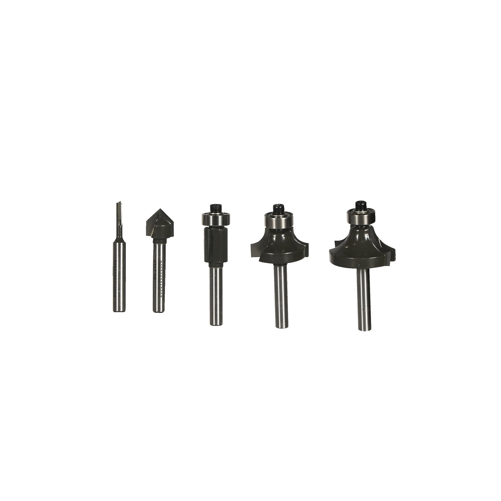 5 buc set freze profilate de 6mm Ryobi RAKRBS5