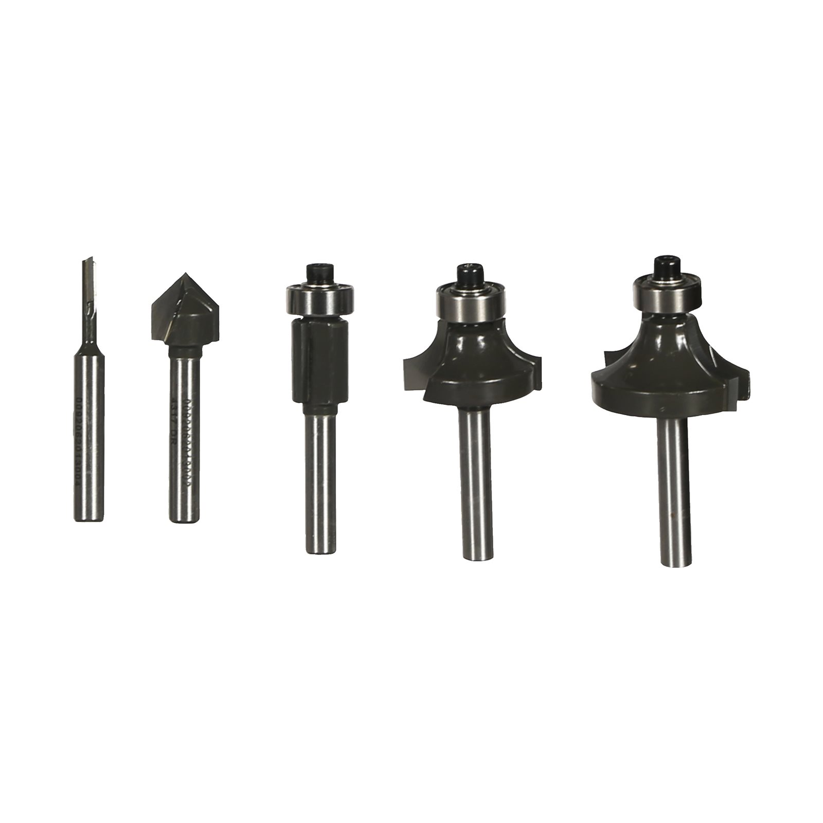 5 buc set freze profilate de 6mm Ryobi RAKRBS5 - imagine 2