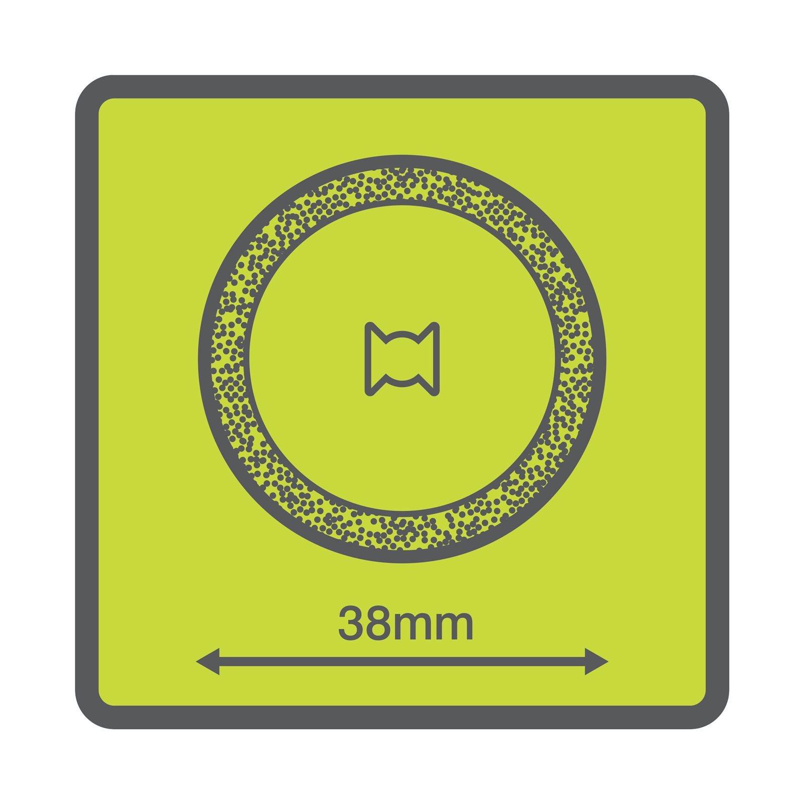Disc de tăiere a metalelor de 38 mm cu blocare prin răsucire Ryobi RAR303 - detaliu 1