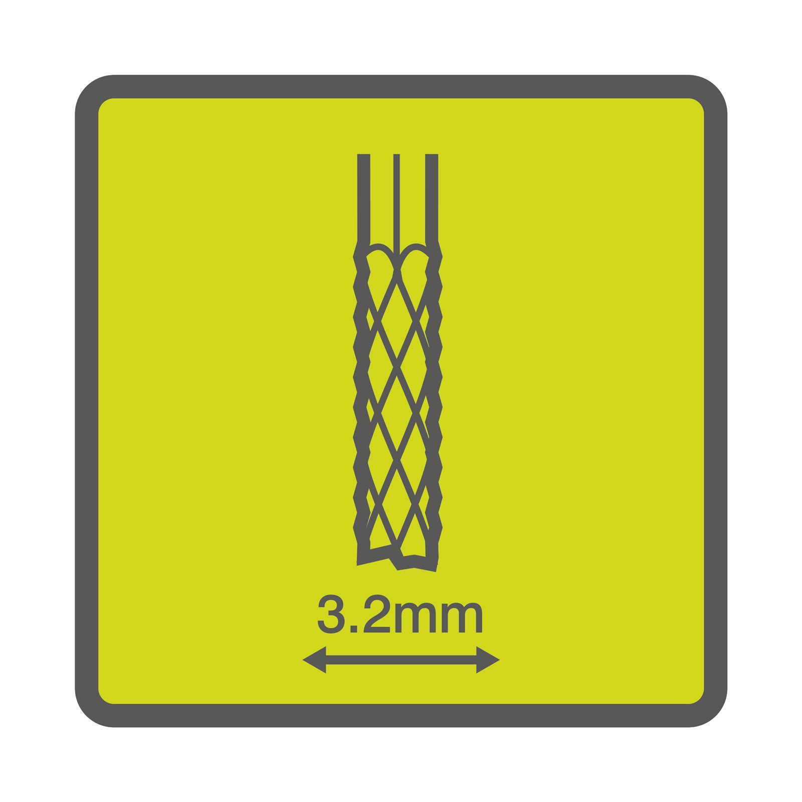 Freză pentru îndepărtarea chitului 3,2 mm Ryobi RAR307 - detaliu 1