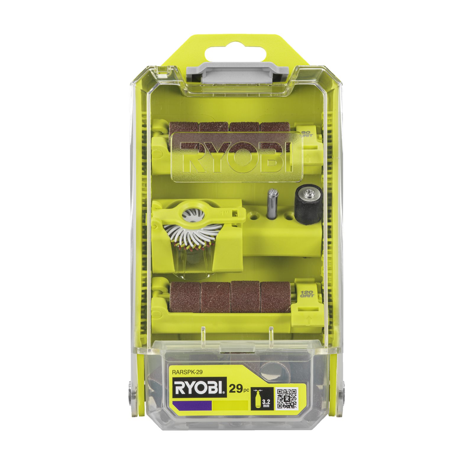 Set accesorii de șlefuire și lustruire 29 piese Ryobi RARSPK-29