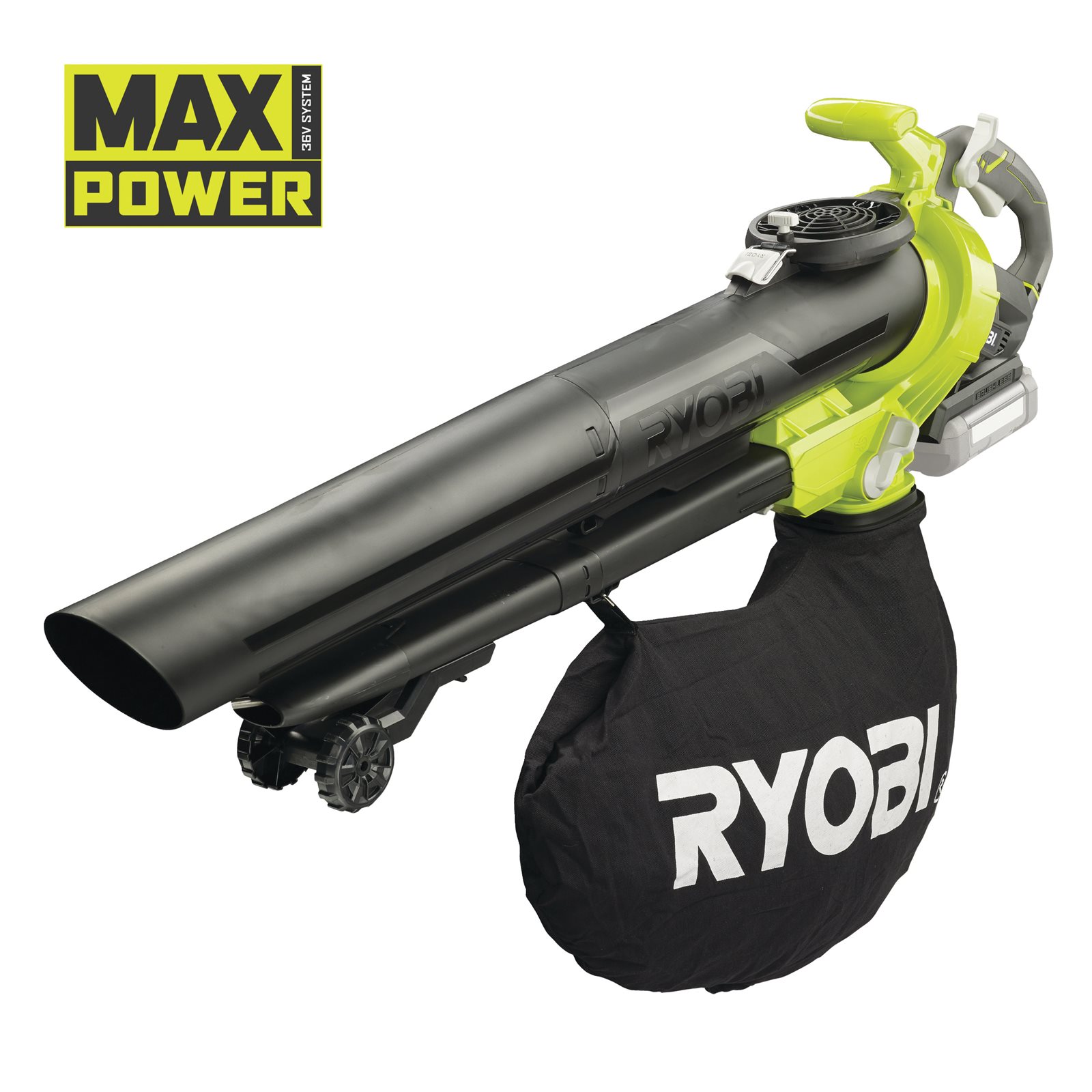 Suflantă/aspirator 36V MAX POWER, motor fără perii, 3 funcții Ryobi RBV36B