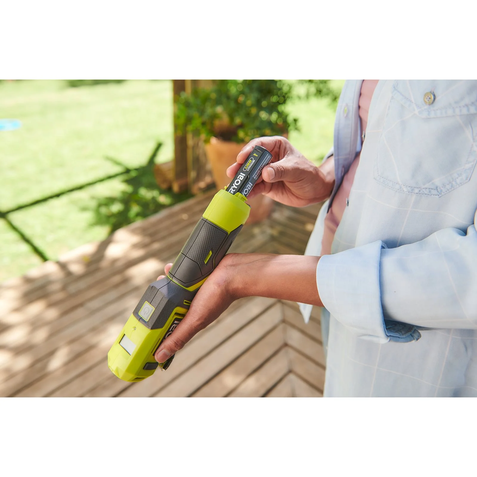 Pompă de umflare USB Lithium 4V Ryobi RI4-0 - detaliu 3
