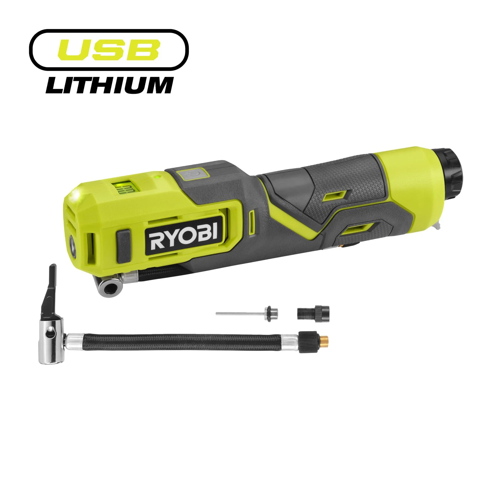 Pompă de umflare USB Lithium 4V Ryobi RI4-0