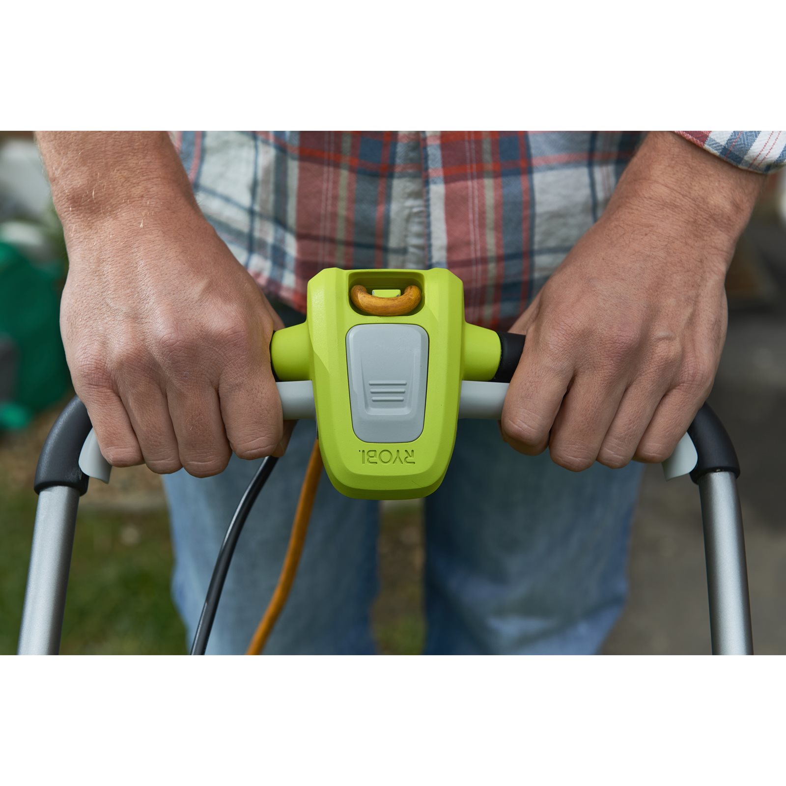Mașină de tuns gazonul electrică 1300 W, punte 33 cm Ryobi RLM13E33S - detaliu 3