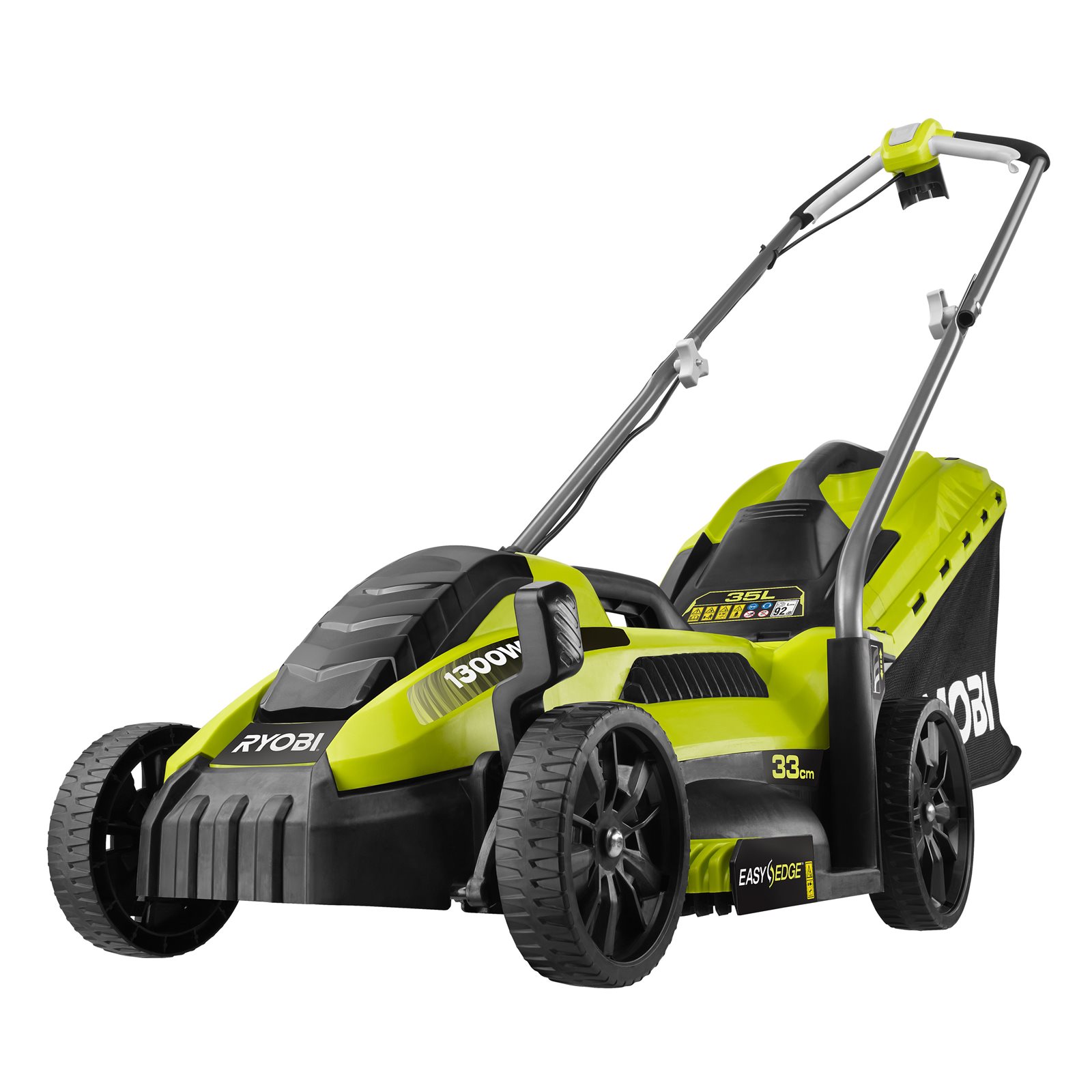 Mașină de tuns gazonul electrică 1300 W, punte 33 cm Ryobi RLM13E33S - imagine 2