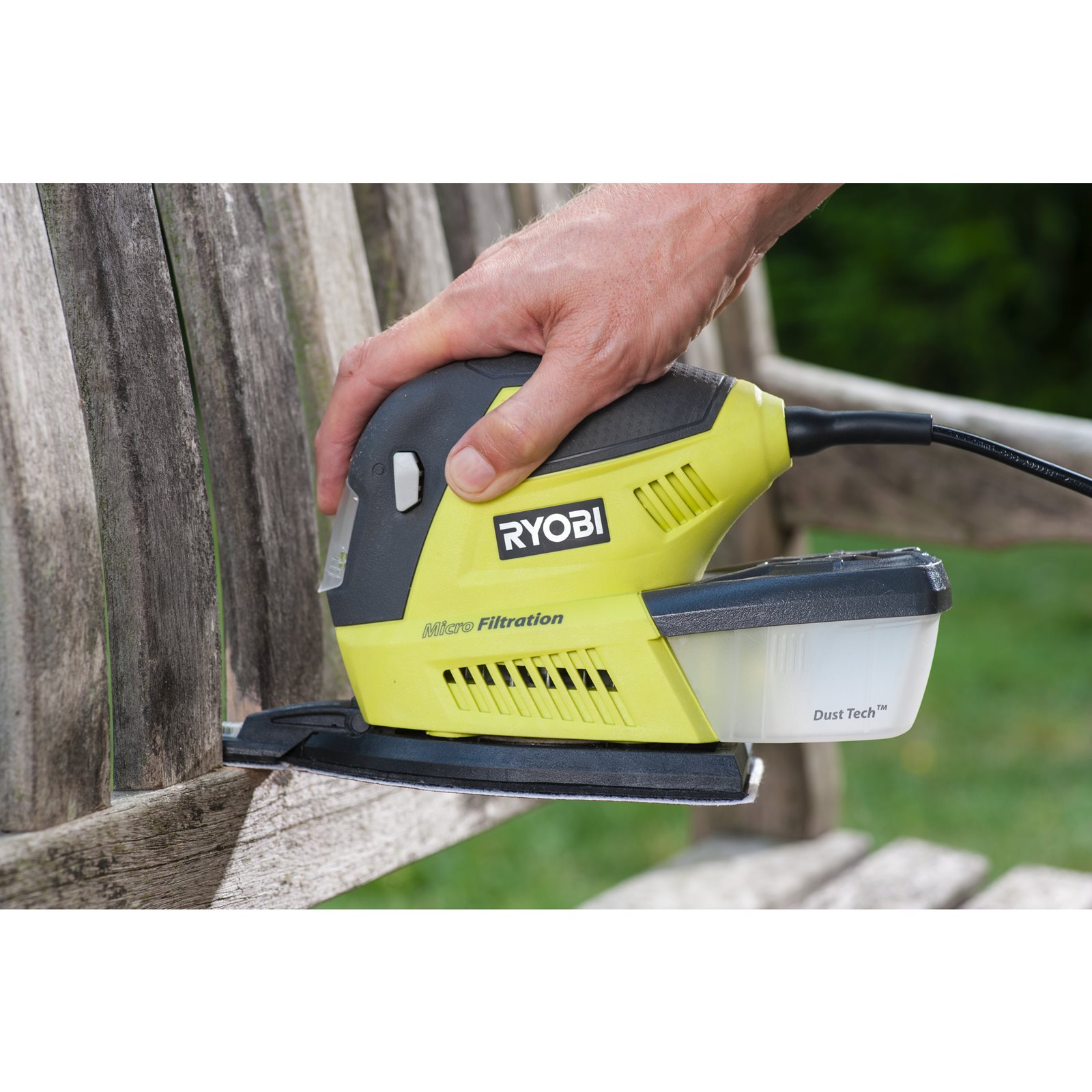 Mașină de șlefuit electrică 180 W multifuncțională Ryobi RMS180-S - in utilizare 4