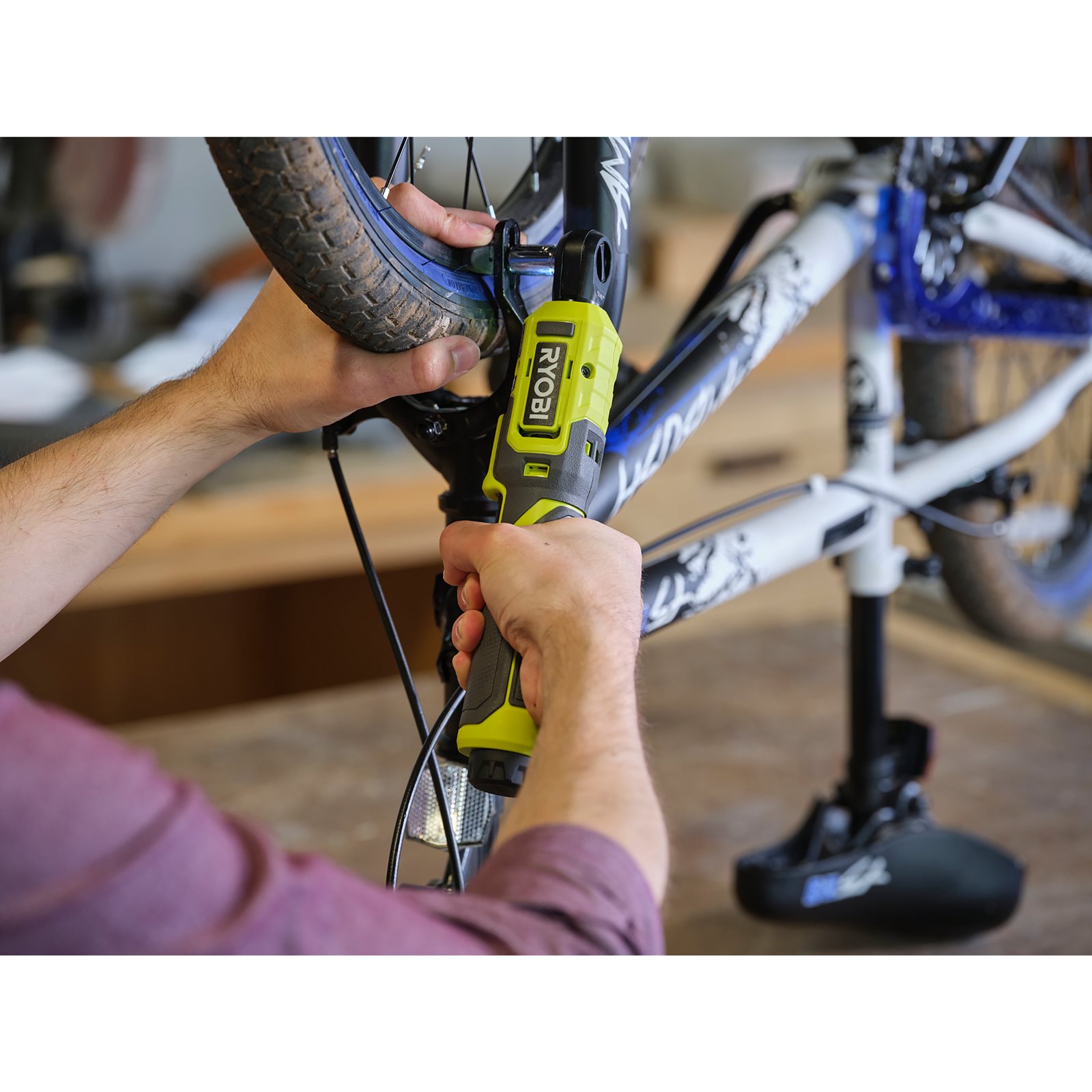 Antrenori cu clichet Ryobi RR14W4-120G - in utilizare 5