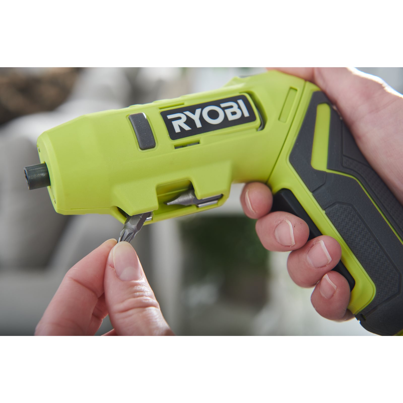 Șurubelniță pivotantă USB Lithium 4V (1x 2,0Ah) Ryobi RSDP4-120G - detaliu 2