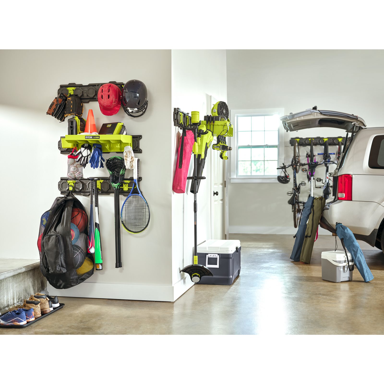 Șină de perete 2 piese RYOBILINK Ryobi RSL2WR-2 - in utilizare 4