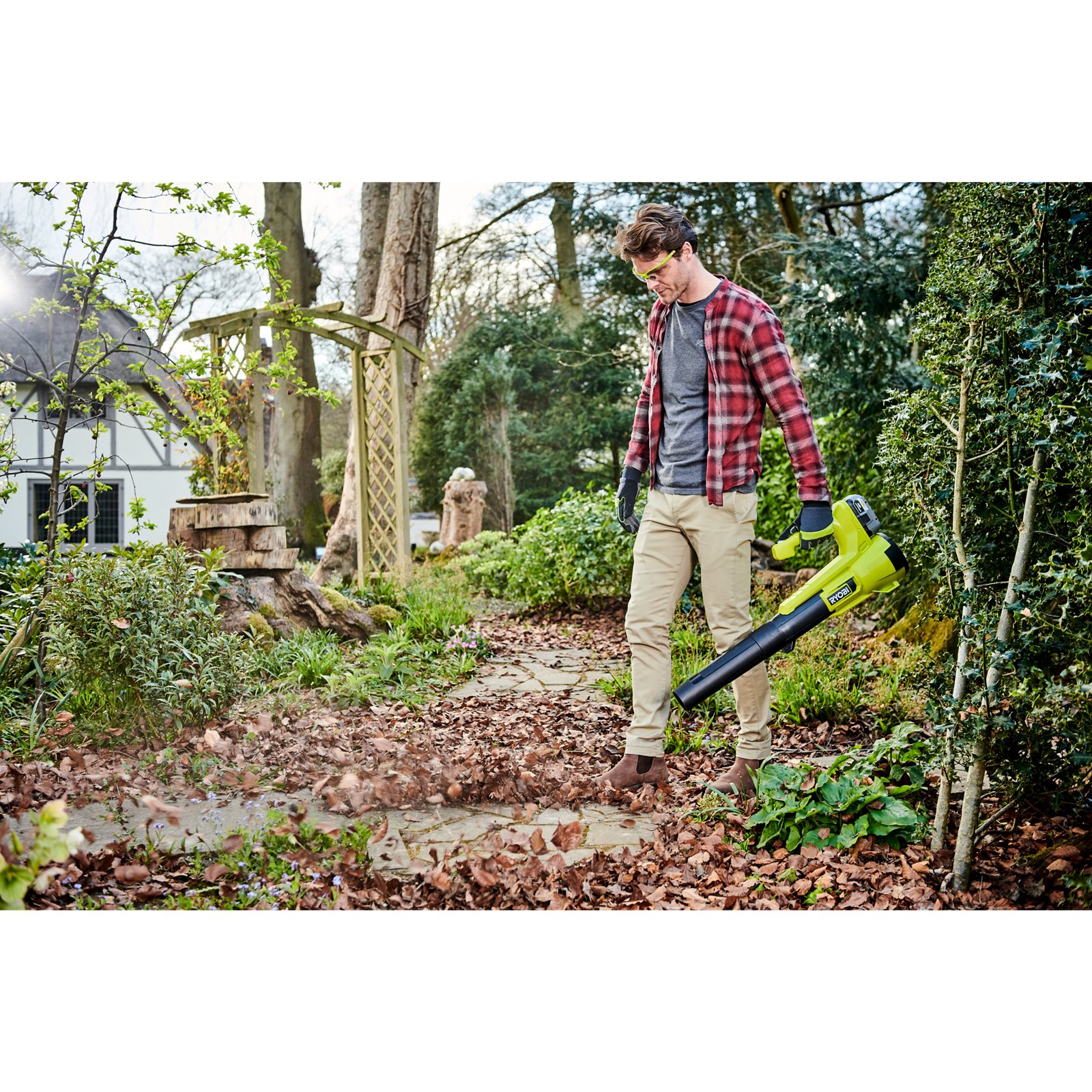 Suflantă 18V ONE+ Ryobi RY18BLA-0 - in utilizare 8