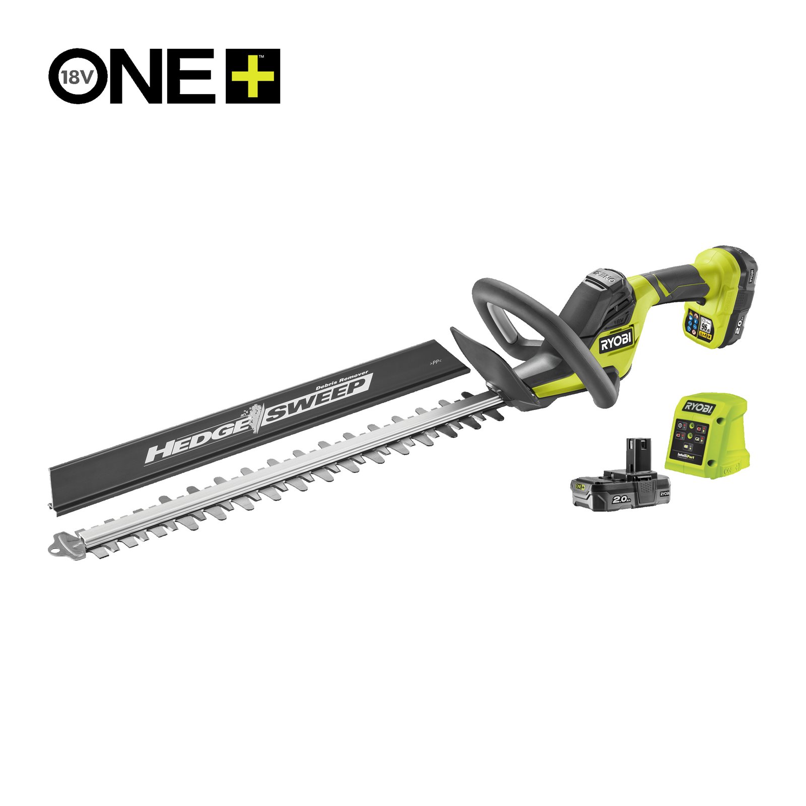 Foarfecă tuns gard viu 18V ONE+, lamă 45cm (1 x 2,0 Ah) Ryobi RY18HT45A-120