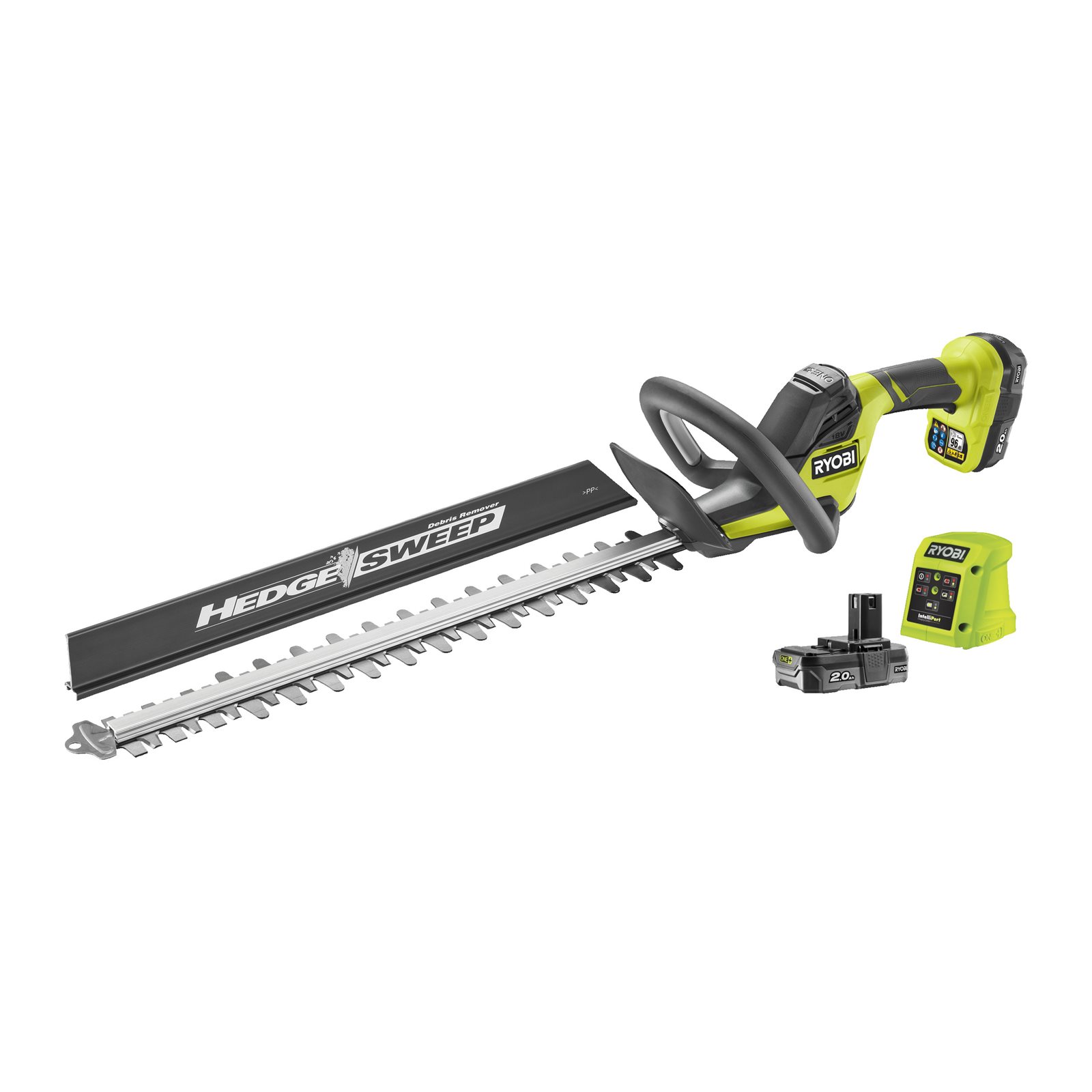 Foarfecă tuns gard viu 18V ONE+, lamă 45cm (1 x 2,0 Ah) Ryobi RY18HT45A-120 - imagine 2