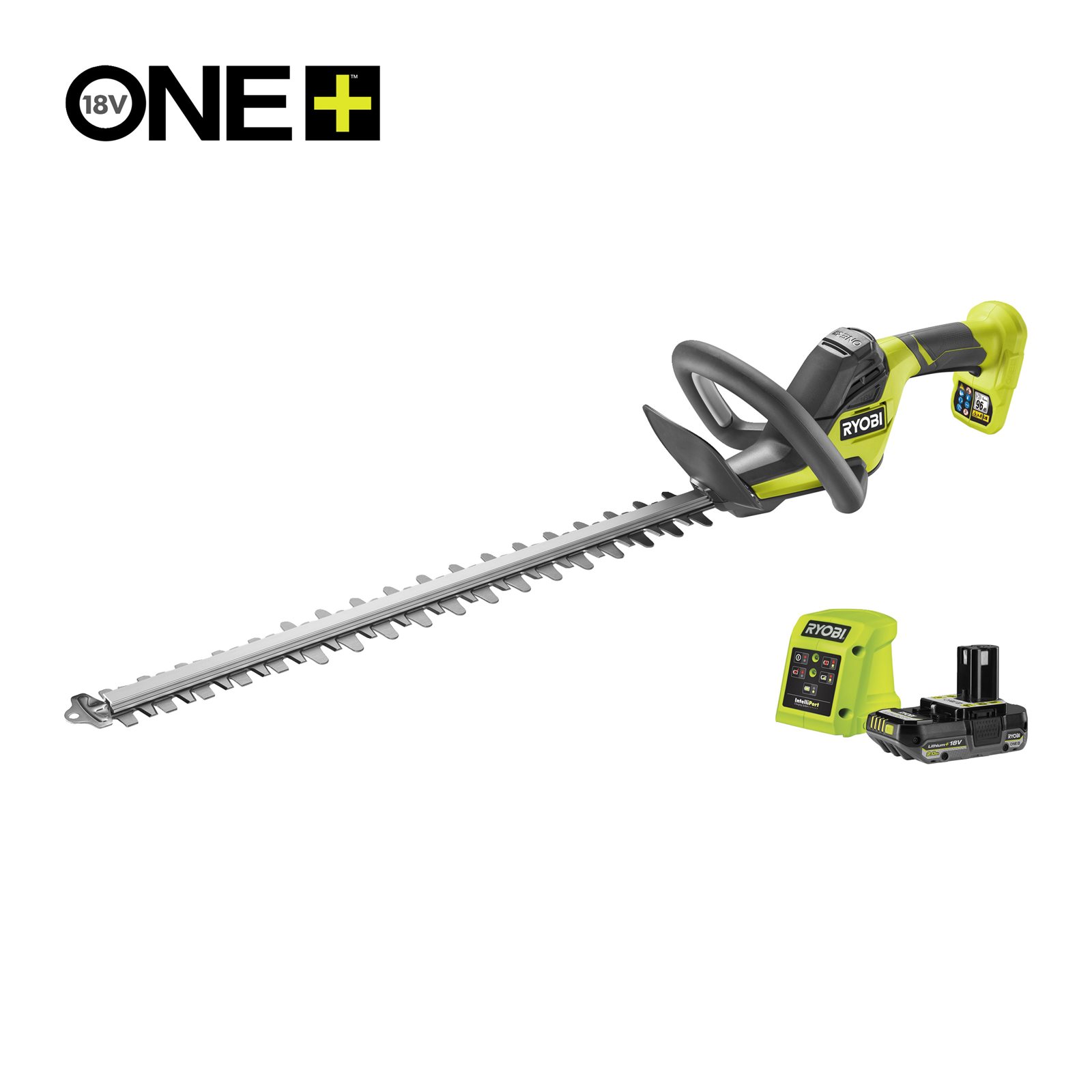 Foarfecă tuns gard viu 18V ONE+, lamă 55cm (1 x 2,0 Ah) Ryobi RY18HT55A-120