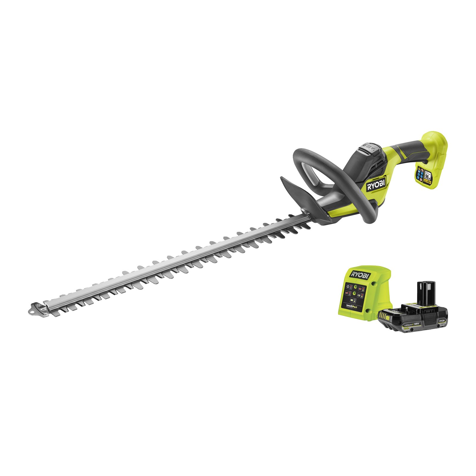 Foarfecă tuns gard viu 18V ONE+, lamă 55cm (1 x 2,0 Ah) Ryobi RY18HT55A-120 - imagine 2