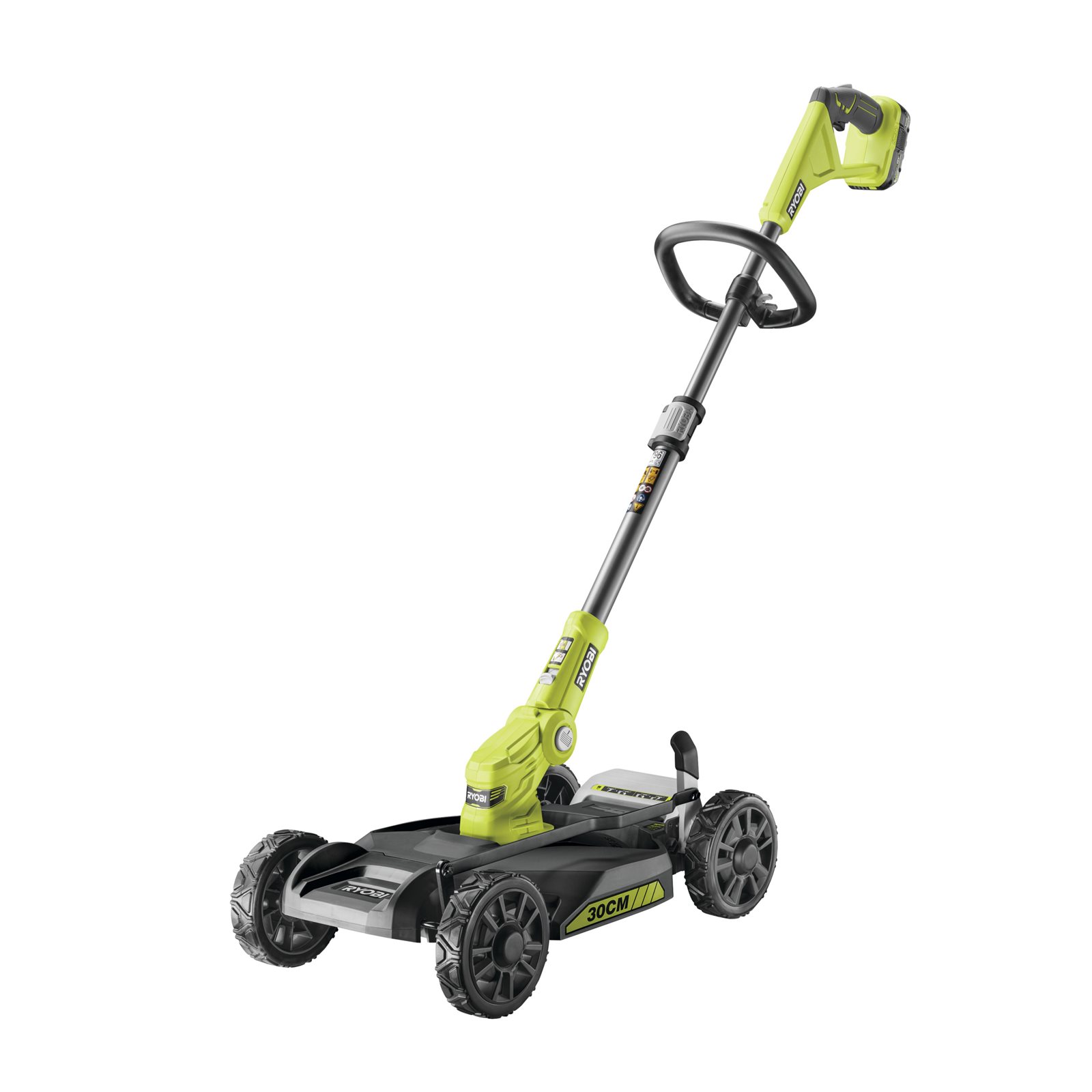 Trimmer fără cablu 18V ONE+ de 30cm 3 în 1 (1 x 2,0Ah) Ryobi RY18LMC30A-120 - imagine 3