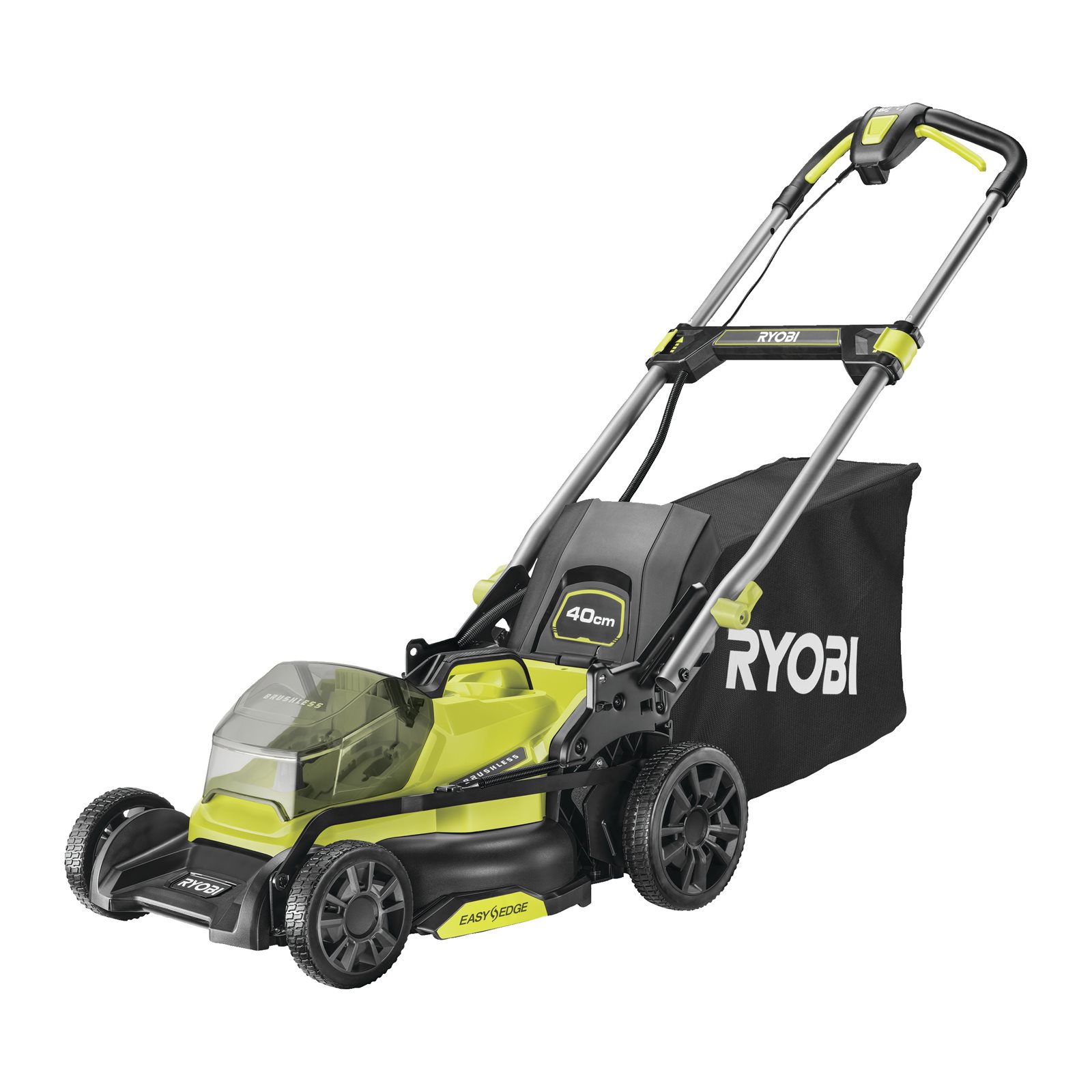 Mașină de tuns iarba fără perii 18V ONE+ de 40cm Ryobi RY18LMX40C-0 - imagine 2