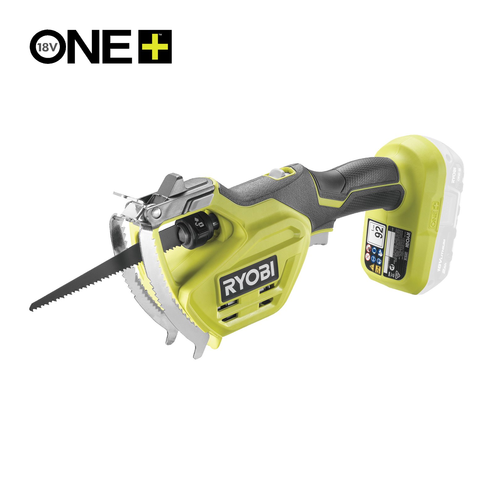 Fierăstrău de curățat crengi 18V ONE+, lama 150 mm Ryobi RY18PSA-0