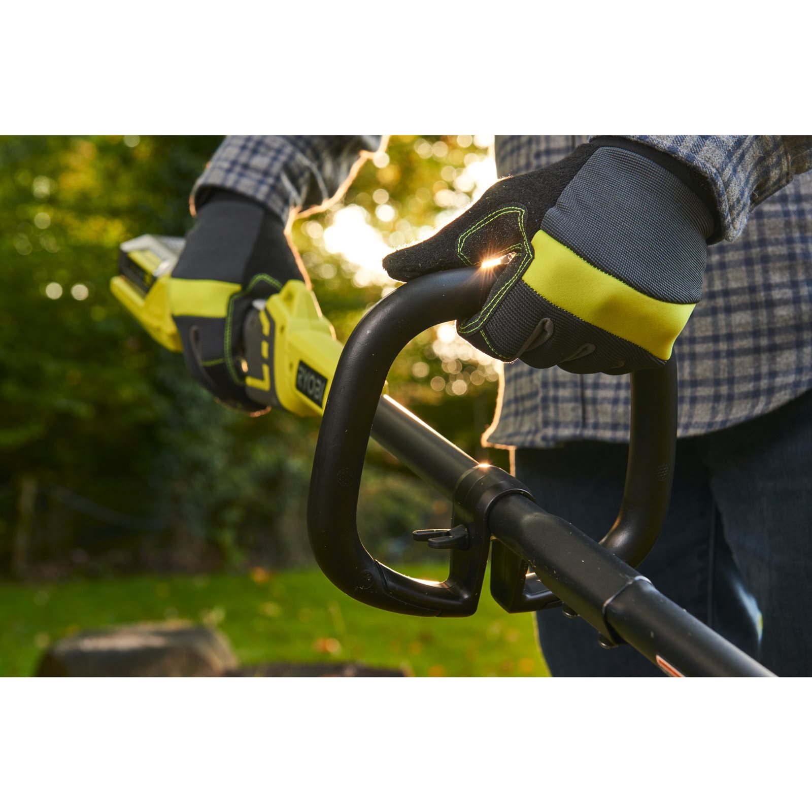Trimmer iarbă 36V MAX POWER, lățime taiere 33cm (1 x 2,0Ah) Ryobi RY36LT33A-120 - detaliu 2