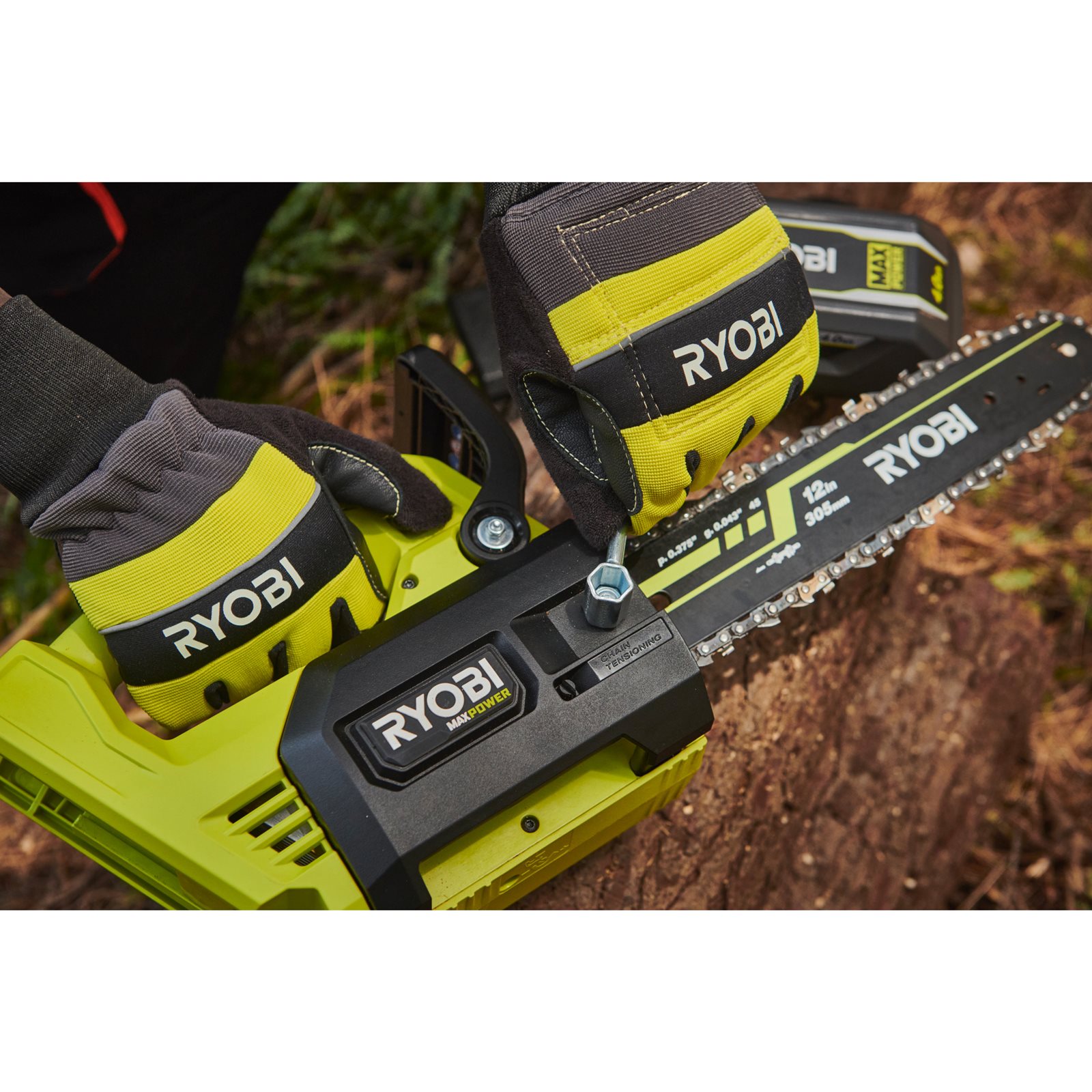 Fierăstraie cu lanț Ryobi RY36THCSX30A-0 - in utilizare 5