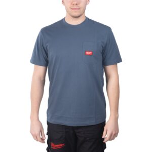 Tricou lucru Milwaukee WT SS BLU XL