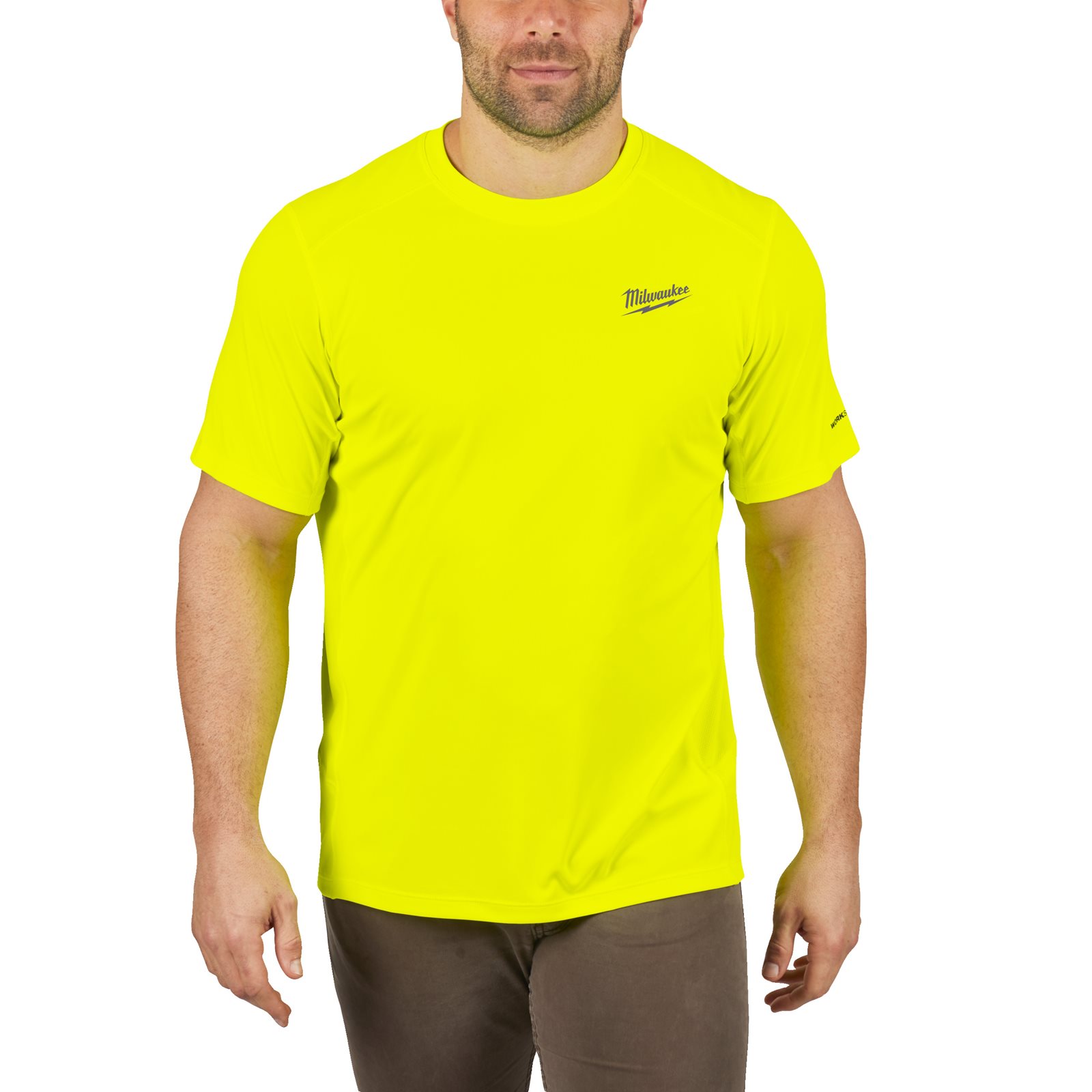 Tricou tehnic WORKSKIN Milwaukee WW SS YL M